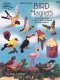 (image for) Plastic Canvas Bird Magnets