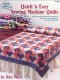 (image for) Quick 'n Easy Sewing Machine Quilts