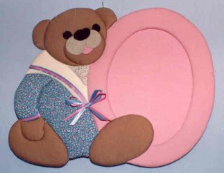 Teddy Bear Picture Frame - Click Image to Close