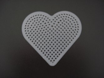 Plastic Mesh Heart 20p - Click Image to Close