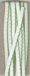6mm Fancy Bias Binding Lt Green Cotton Folded x 3m - Click Image to Close