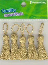 Tassels 35mm 51 Satinwood - Click Image to Close