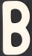 (image for) Upper Case Alphabet (B)1 piece