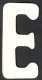 (image for) Upper Case Alphabet (E)1 piece