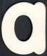 (image for) Lower Case Alphabet (a) 1 piece 6.5cm x 7.8cm