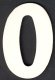 (image for) Numeral 0, 1 piece