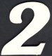 (image for) Numeral 2, 1 piece