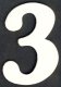 (image for) Numeral 3, 1 piece