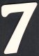 (image for) Numeral 7, 1 piece
