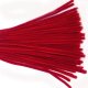 (image for) Chenille Sticks 6mm; Red 100p