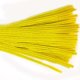 (image for) Chenille Sticks 6mm; Yellow 100p