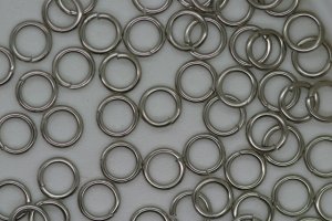 Jump Ring 5mm Silver 100p
