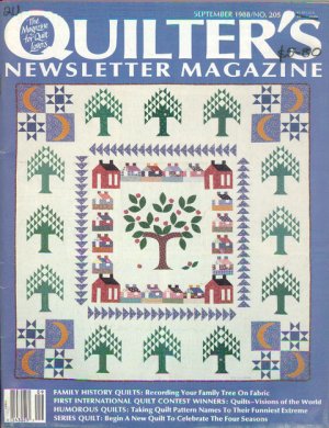 Quilter's Newsletter Sep 1988 Issue 205