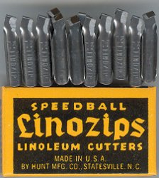Speedball Linozips Cutter Blades - Click Image to Close
