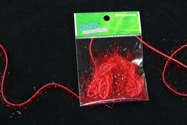 Fairy Sparkle Fibre Red 2m HS - Click Image to Close