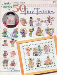 Cross Stitch 50 Tiny Teddies - Click Image to Close