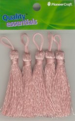 Tassels 70mm 23 Pink - Click Image to Close
