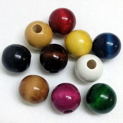 35mm W-Beads Mixed 25p - Click Image to Close