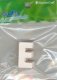 (image for) Set Small Alphabet (E)10 piece. Size 33x18mm