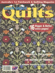 Down Under Quilts 2002 No 62 - Click Image to Close