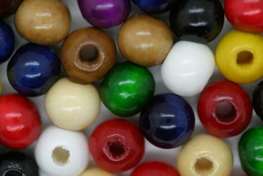 8mm W-Beads Mixed - Click Image to Close