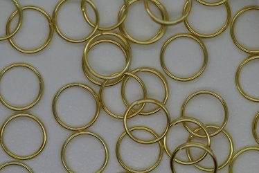 Split Rings 7mm Gold - Click Image to Close
