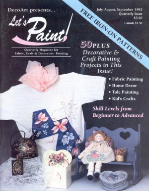 Lets Paint, July, August, September 1992 Quarterly Issue