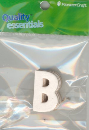Set Small Alphabet (B)10 pack. Size 33x22mm