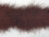 (image for) Marabou Trim, Dark Brown 1.82mtrs
