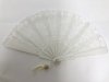(image for) Lace Fan Large White