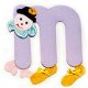 (image for) Set Small Alphabet (M)10 piece