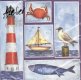(image for) DecoArt Decor Napkin Sailor's Delight