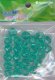 (image for) 12mm Facet Green Aqua 25grams