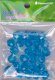 (image for) 12mm Facet Lt Turquoise 25grams