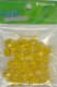 (image for) 12mm Facet Acid Yellow 25grams