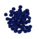 (image for) Glitter Pom Pom 13mm; Royal 100p