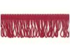 (image for) 35mm Loop Fringe Claret price per mt