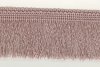 (image for) 75mm Cut Fringe Dusty Rose price per mt