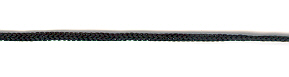 Knit Cord Black, per mtr (image for) Knit Cord Black, per mtr