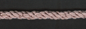 Cushion Cord Natural per mtr; Dusty Rose - Click Image to Close