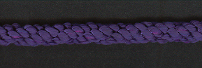 Cushion Cord Natural, Purple, Price per mt - Click Image to Close