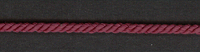 3mm, 3 Ply Cord Claret per mtr - Click Image to Close