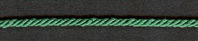 3mm, 3 Ply Cord Emerald per mtr - Click Image to Close