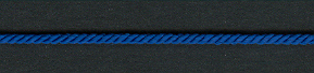 3mm, 3 Ply Cord Iris Blue per mtr