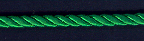 Rayon Cord 5mm Emerald price per mtr