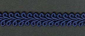 Navy Blue 12mm Gimp Braid 8.4m cut length - Click Image to Close