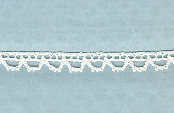 Torchon 314394 White, per mt - Click Image to Close