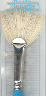 (image for) White Natural Hair Fan 6