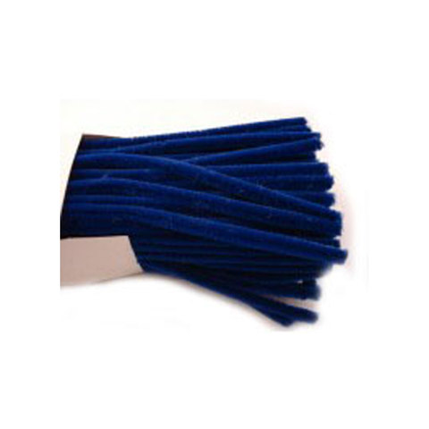 (image for) Chenille Sticks 12mm; Royal 100p