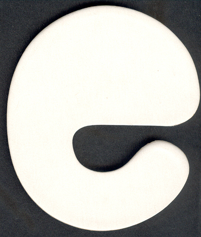 Lower Case Alphabet (e) 1 piece 6.5cm x 7.7cm (image for) Lower Case Alphabet (e) 1 piece 6.5cm x 7.7cm